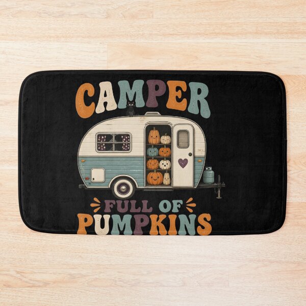 Item preview, Camper Full Of Pumpkins Autumn designed and sold by BernoNickel.