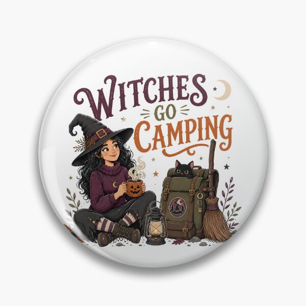 Item preview, Witches Camping Magical Coven Campfire Spooky designed and sold by BernoNickel.
