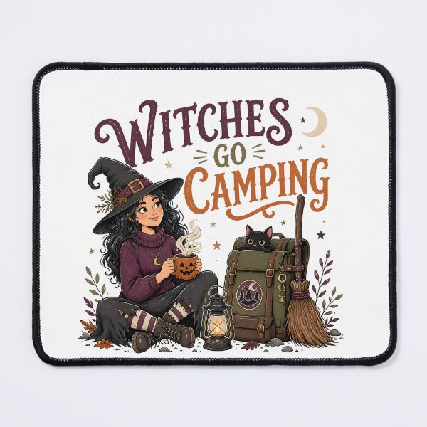 Item preview, Witches Camping Magical Coven Campfire Spooky designed and sold by BernoNickel.