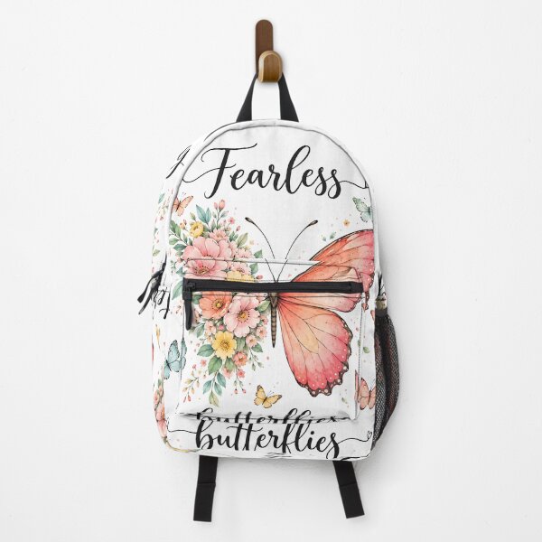Item preview, Fearless Watercolor Floral Butterfly Illustration designed and sold by Pure Craft.