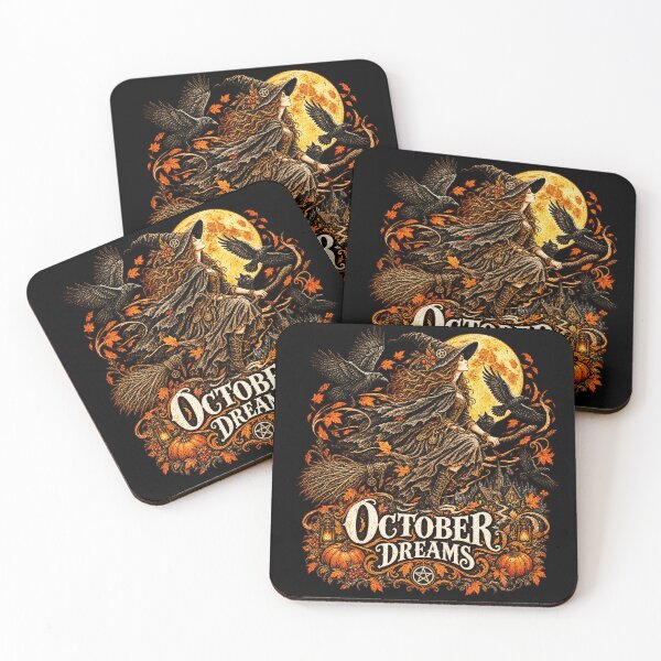 Item preview, October Dreams Gothic Witch Halloween designed and sold by TheInkRaven.