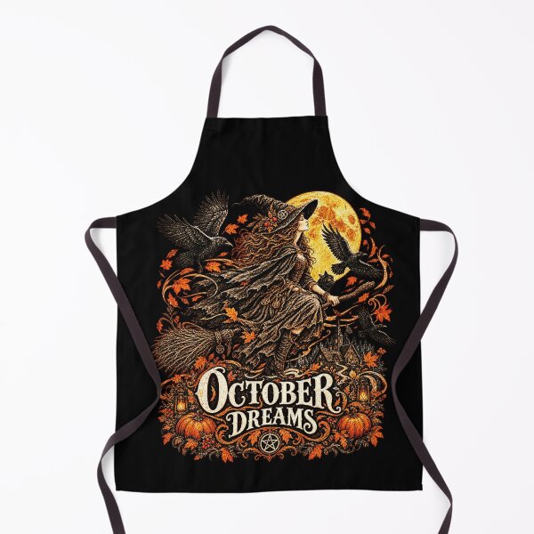 Item preview, October Dreams Gothic Witch Halloween designed and sold by TheInkRaven.