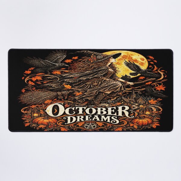 Item preview, October Dreams Gothic Witch Halloween designed and sold by TheInkRaven.