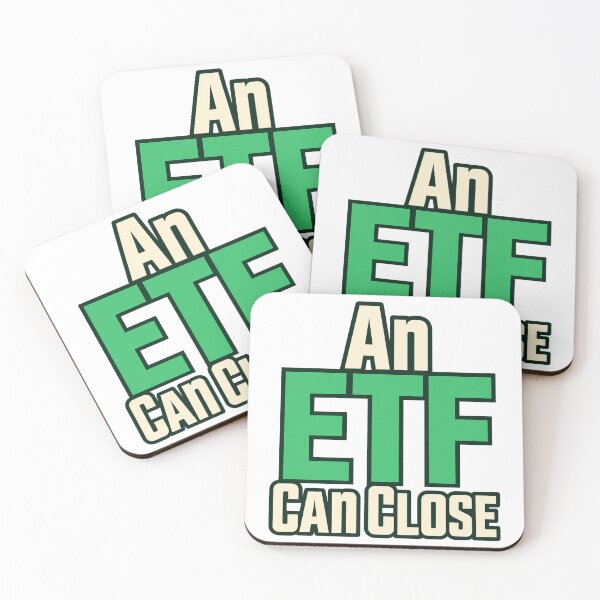 Item preview, An ETF Can Close Bold Fund Awareness Lettering designed and sold by Bikivuno.