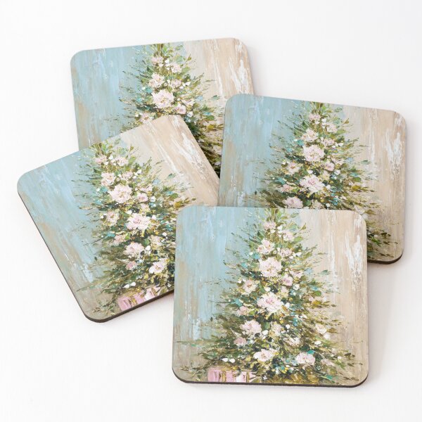 Item preview, Hand painted Christmas Tree card designed and sold by MendaciousMina.