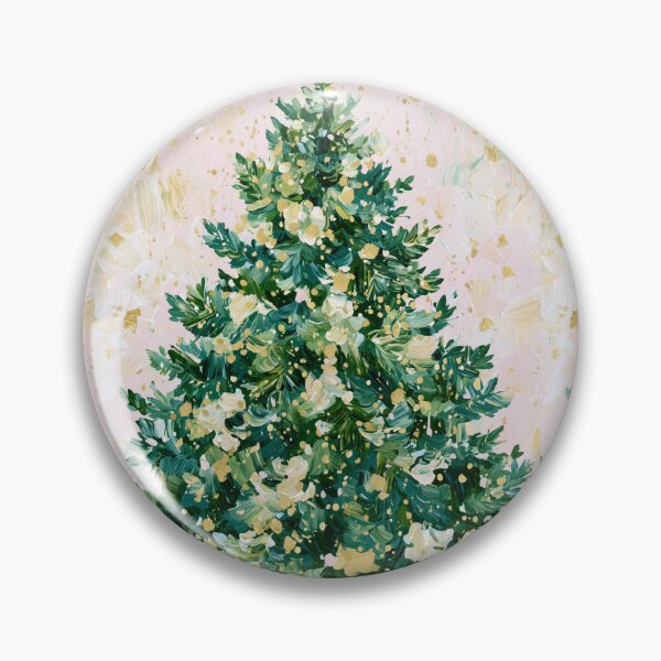 Item preview, Hand painted Christmas Tree card designed and sold by MendaciousMina.