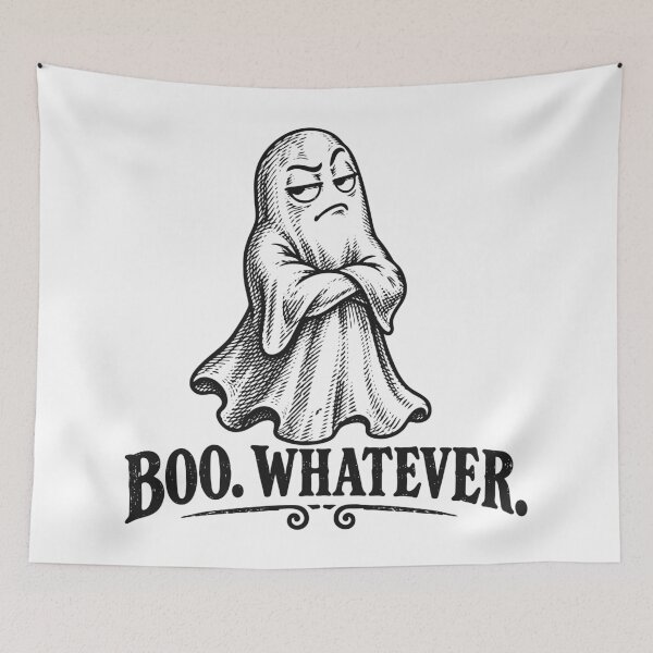 Item preview, Boo. Whatever. (with Black Lettering) designed and sold by VelvetRoom.