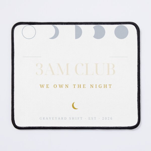 Item preview, 3AM Club Shirt, Night Shift Workers We Own The Night Tee designed and sold by thestevebro.