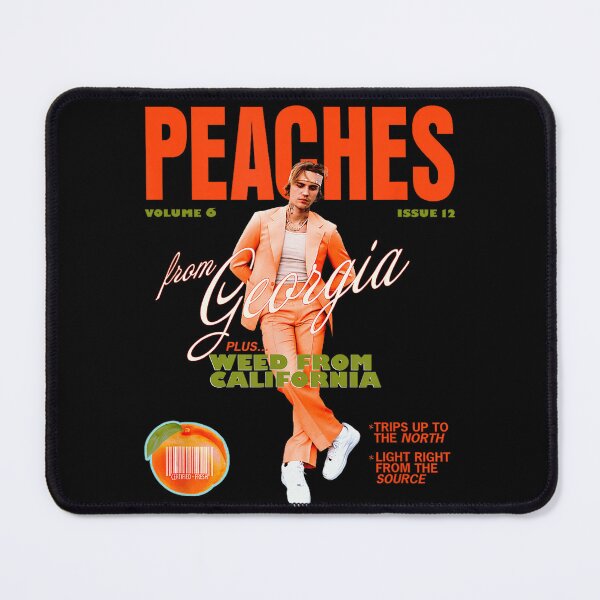 Item preview, Justin Bieber Peaches California Graphic Design designed and sold by Claytonhuffos.
