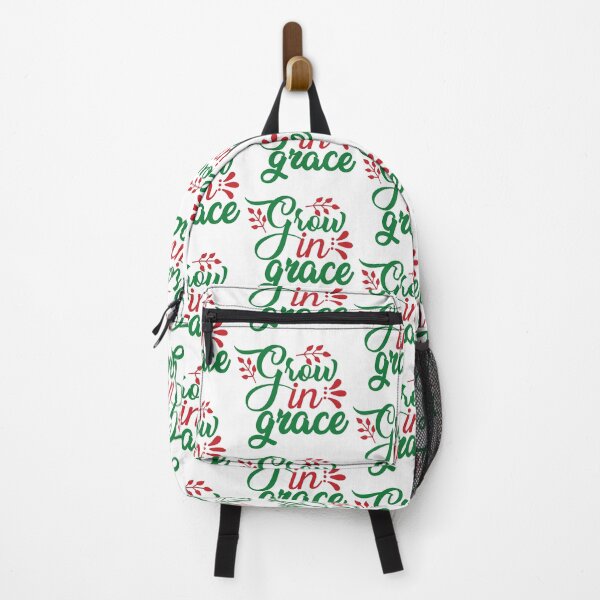 Item preview, Grow in Grace Christmas Quote Christian Holiday Vibes designed and sold by FuzionRaptor.