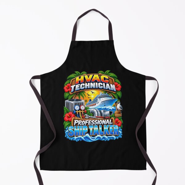 Item preview, HVAC Technician  Professional Ship Talker Cruise Vacation designed and sold by fungear.