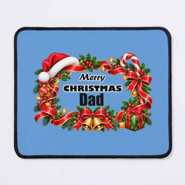 Item preview, Merry Christmas Dad Family Holiday Celebration Design designed and sold by annenambiro.