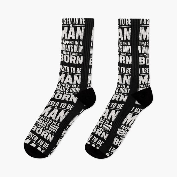 Item preview, I Used to Be A Man Trapped in A Woman's Body Then I was Born designed and sold by Crystal-Tree.