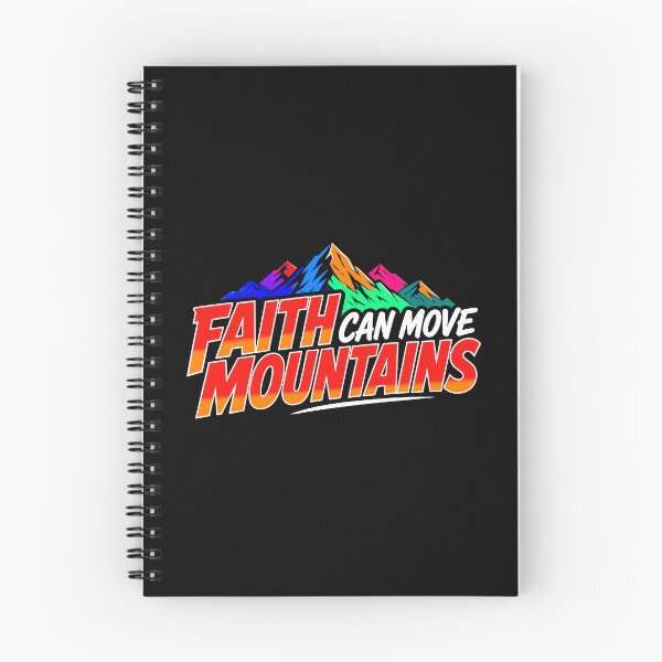 Item preview, Matthew 17:20 Faith Can Move Mountains designed and sold by plushism.
