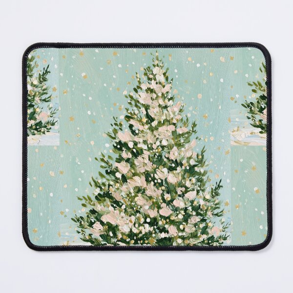 Item preview, Hand painted Christmas Tree card designed and sold by MendaciousMina.