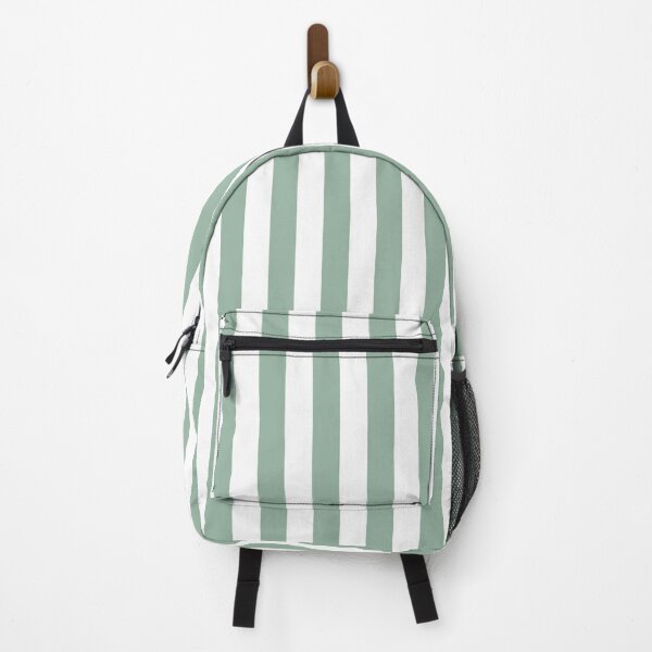 Item preview, Deckchair stripes in olive green and white designed and sold by RishabhArts1.