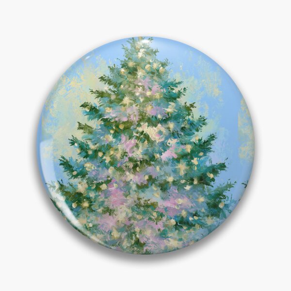 Item preview, Hand painted Christmas Tree card designed and sold by MendaciousMina.