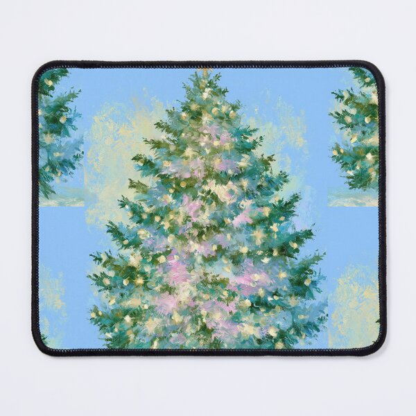 Item preview, Hand painted Christmas Tree card designed and sold by MendaciousMina.