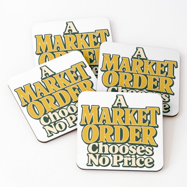 Item preview, Market Order Chooses No Price Gold Lettering designed and sold by Bikivuno.