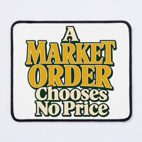 Item preview, Market Order Chooses No Price Gold Lettering designed and sold by Bikivuno.