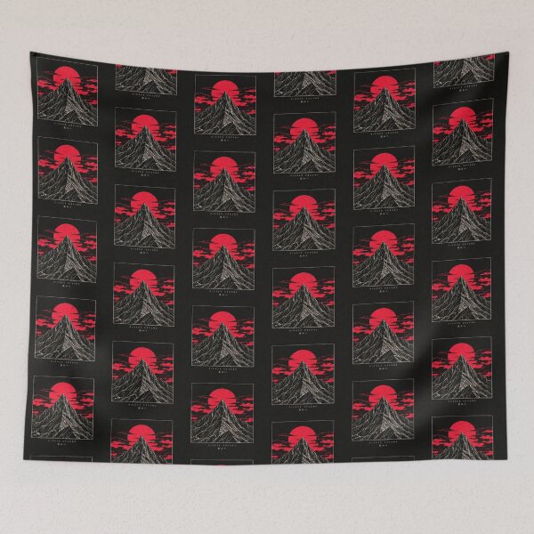 Item preview, Higher Ground Mountain Vintage Japanese Landscape designed and sold by Casper9.