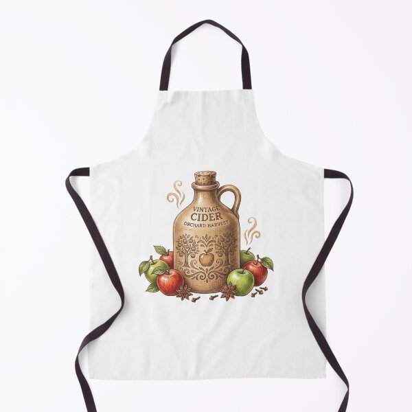 Item preview, Vintage Apple Cider Orchard Harvest Jug designed and sold by Mellow Doodle Co..