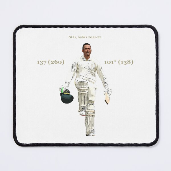 Item preview, Usman Khawaja Ashes Innings Scg designed and sold by cathryn-keim.