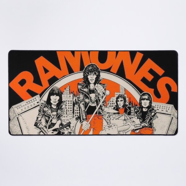 Item preview, Ramones Original Custom Vintage Music Band Tee Unique Poster Wall Art designed and sold by Cool Robot Bro..