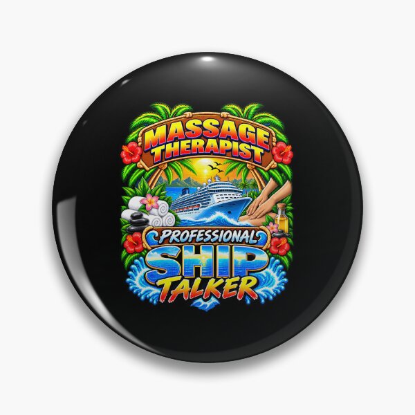 Item preview, Massage Therapist  Professional Ship Talker Cruise Vacation designed and sold by fungear.