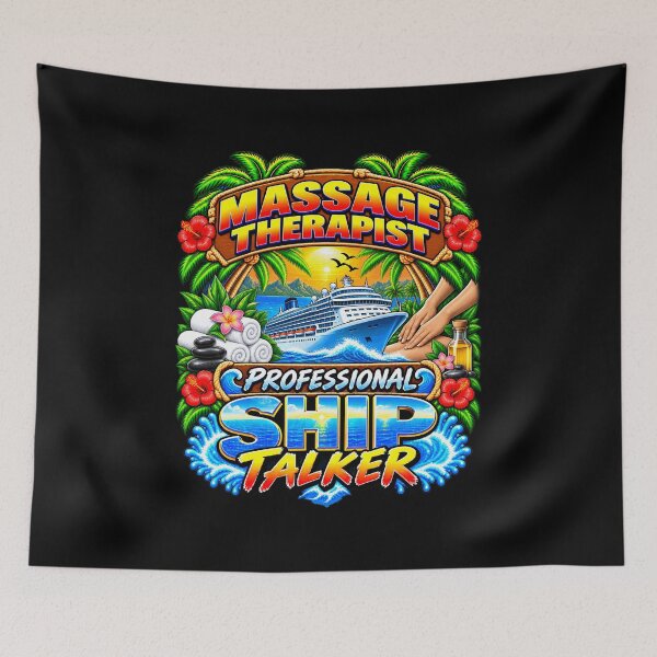 Item preview, Massage Therapist  Professional Ship Talker Cruise Vacation designed and sold by fungear.