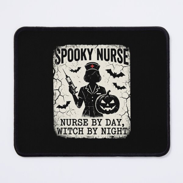Item preview, Spooky Nurse, Nurse By Day, Witch By Night Funny Halloween Shirt designed and sold by ChockletBoy.