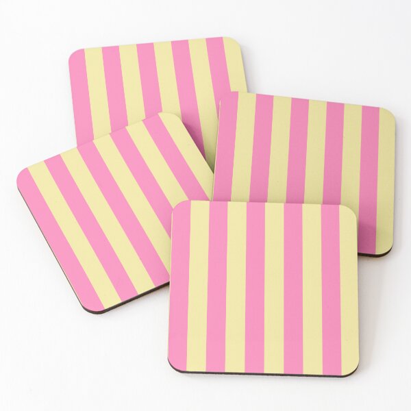 Item preview, Deckchair stripes in pink and yellow designed and sold by RishabhArts1.