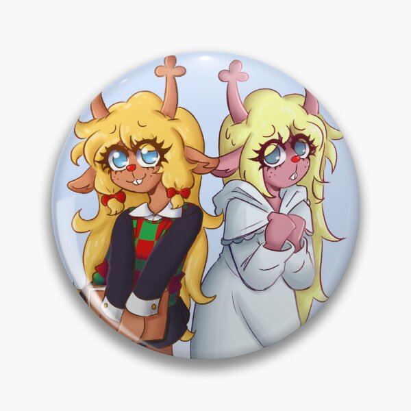 Item preview, Noelle Deer girl Poster/Sticker designed and sold by scaredycatoxo.