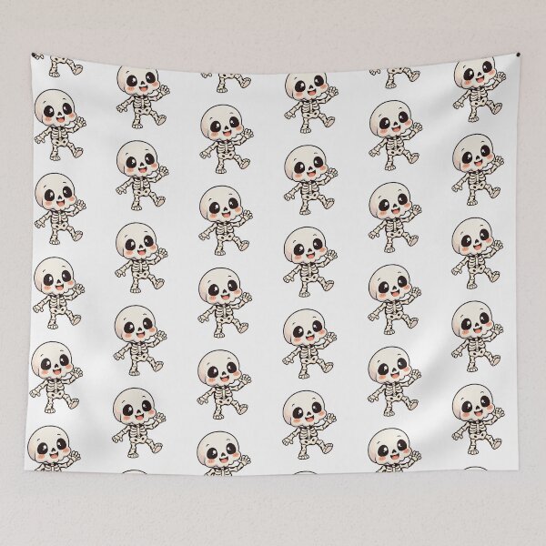 Item preview, Cute Halloween Skeleton Rattle On designed and sold by t-patterns.