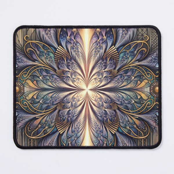 Item preview, Art Deco Gilded Kaleidoscopic Ornament designed and sold by Frackxion.