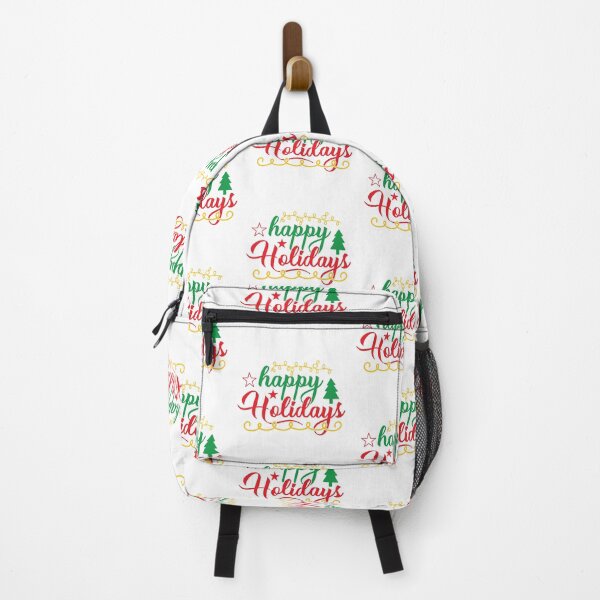 Item preview, Happy Holidays Christmas Quote Festive Holiday Vibes designed and sold by FuzionRaptor.