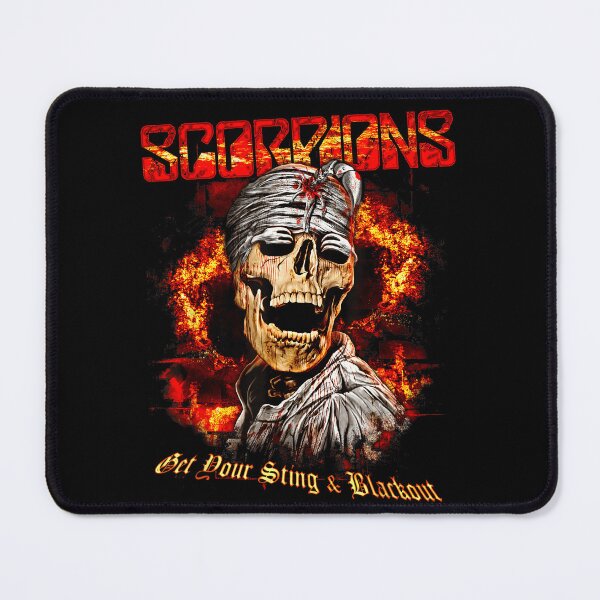 Item preview, Scorpions Blackout Skull Horror Graphic Design designed and sold by Claytonhuffos.