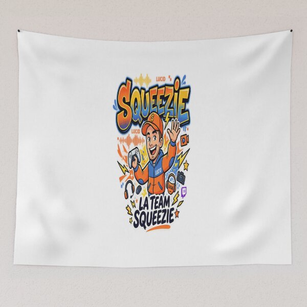 Item preview, Squeezie Team Squeezie Gamer – Gaming Creator Fan Art designed and sold by ActionForge.