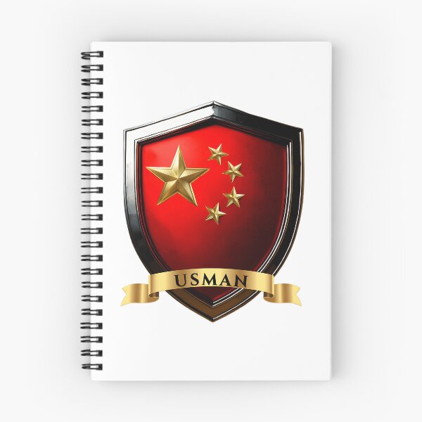 Item preview, Usman Chinese Heritage Crest Shield designed and sold by cathryn-keim.