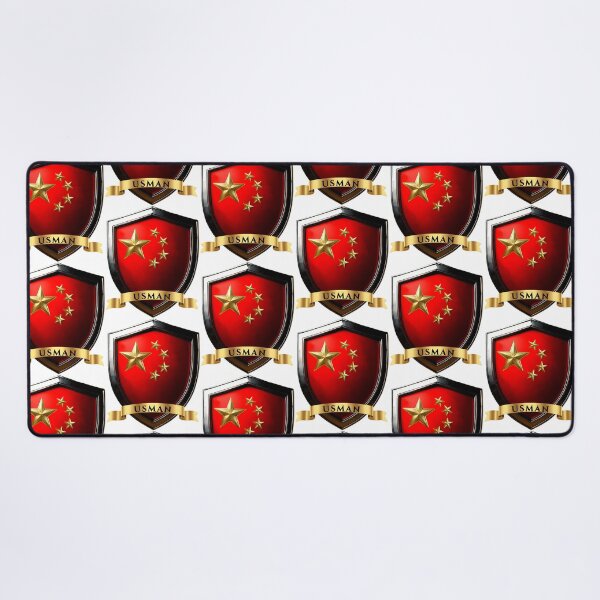 Item preview, Usman Chinese Heritage Crest Shield designed and sold by cathryn-keim.