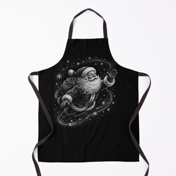 Item preview, Vintage  Santa Claus Flying with Gifts Under a Starry Sky Christmas  designed and sold by SOUFIANE1991.