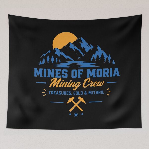 Item preview, Mines Of Moria Crew designed and sold by barnetcraigt.