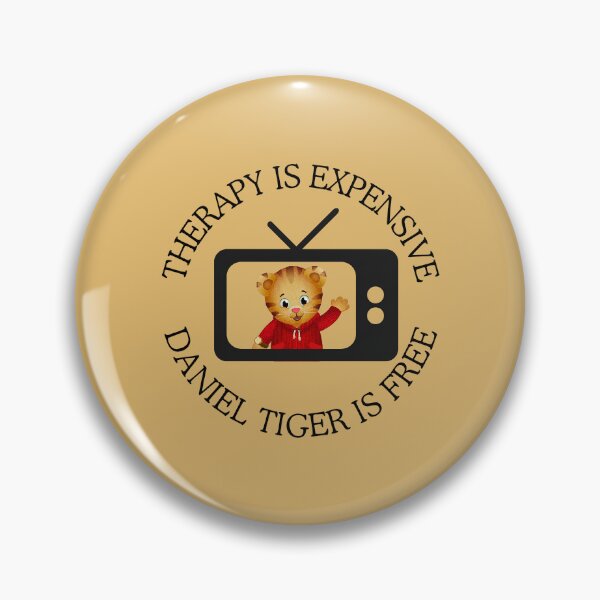 Item preview, Therapy is expensive; Daniel Tiger is free designed and sold by momitsartstuff.