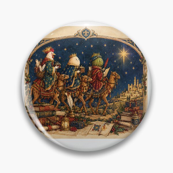 Item preview, The Three Wise Men of Ink designed and sold by Hermandad-dlt.