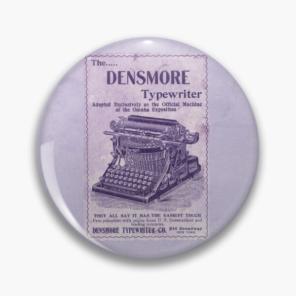 Item preview, Vintage Densmore Typewriter Advertisement Antique Ephemera Print Violet designed and sold by Ghoul Enterprises.