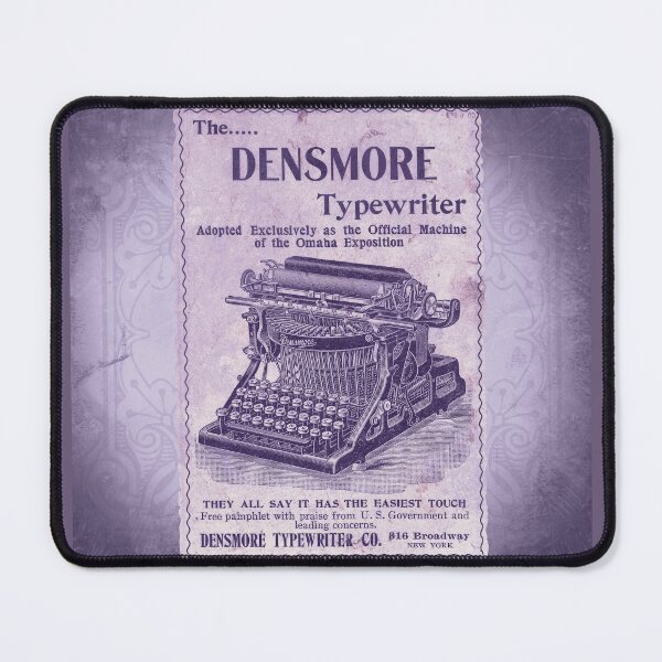 Item preview, Vintage Densmore Typewriter Advertisement Antique Ephemera Print Violet designed and sold by Ghoul Enterprises.