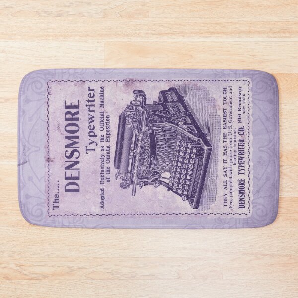Item preview, Vintage Densmore Typewriter Advertisement Antique Ephemera Print Violet designed and sold by Ghoul Enterprises.