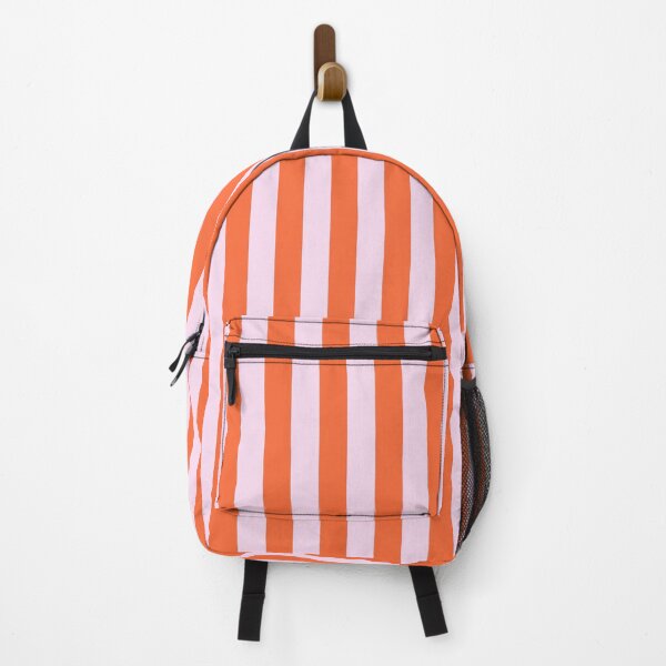 Item preview, Deckchair stripes in pink and orange designed and sold by RishabhArts1.