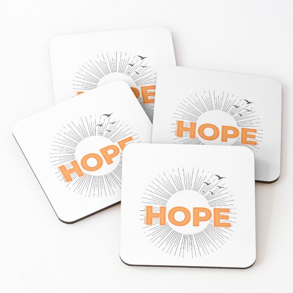 Item preview, Hope Sunburst Inspirational Quote Art Print designed and sold by Pawfect Vibes Hub.