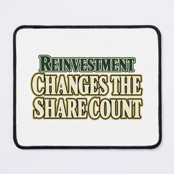 Item preview, Reinvestment Changes Share Count Finance Type designed and sold by Bikivuno.